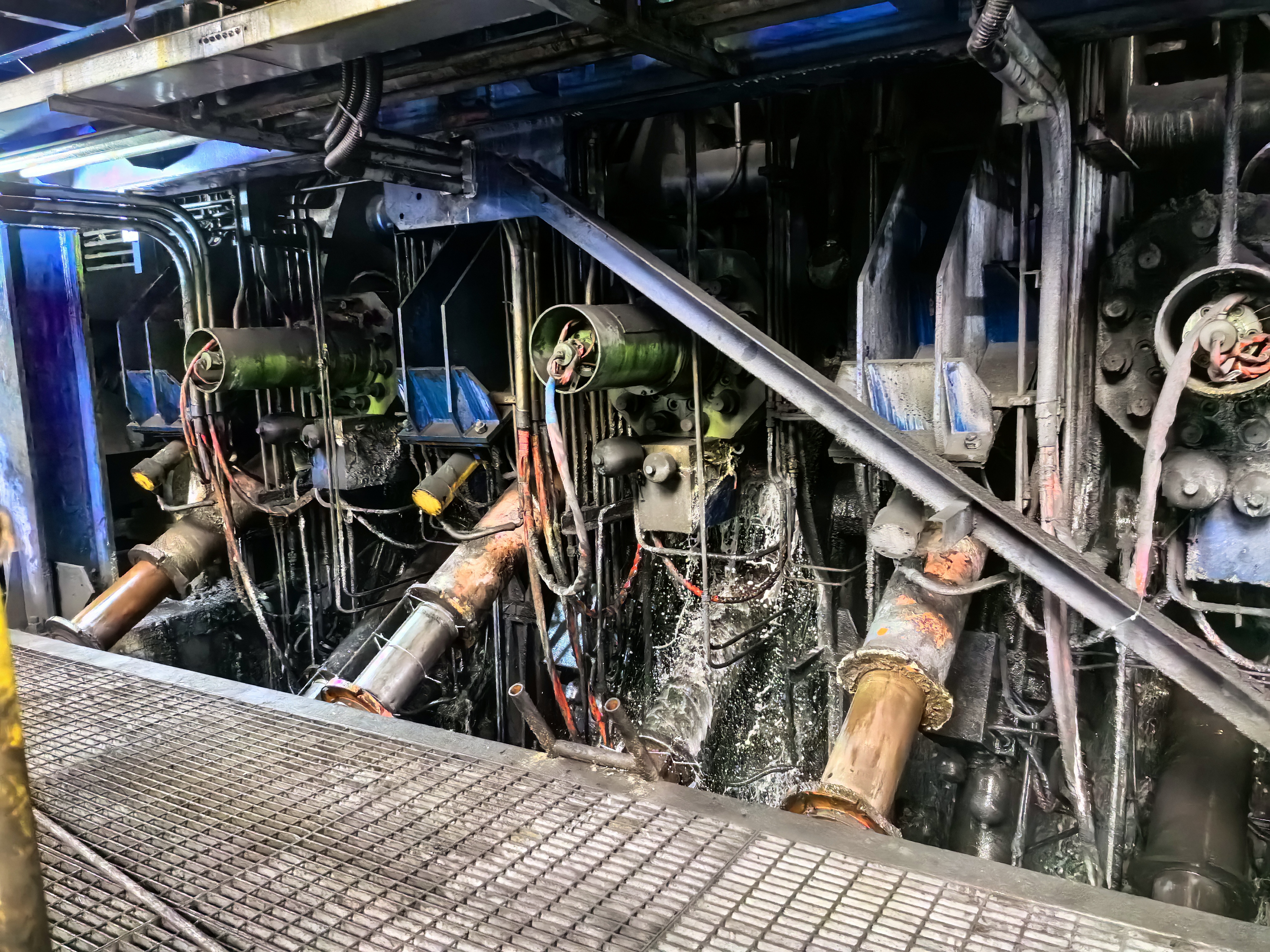  Reemplazo de los ejes cardán para el molino de acabado por husillos de engranajes de tambor 